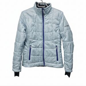 Columbia omni-heat Women's Light Blue Jacket